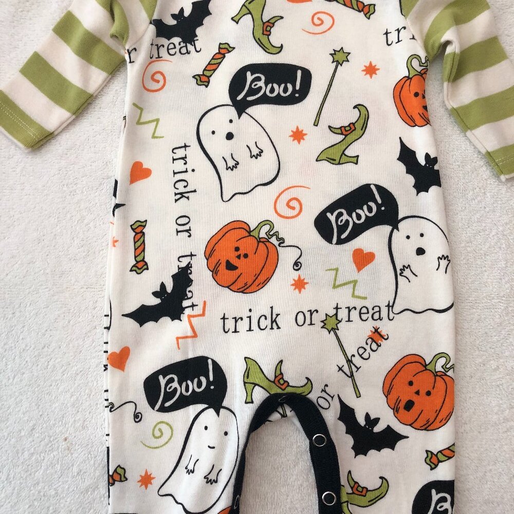 Tessa Babe Cotton Halloween Unisex 0-3 Months Longjohn New